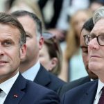 Macron e Starmer