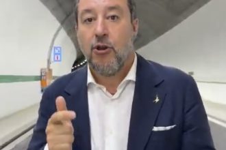 Matteo Salvini al Frejus