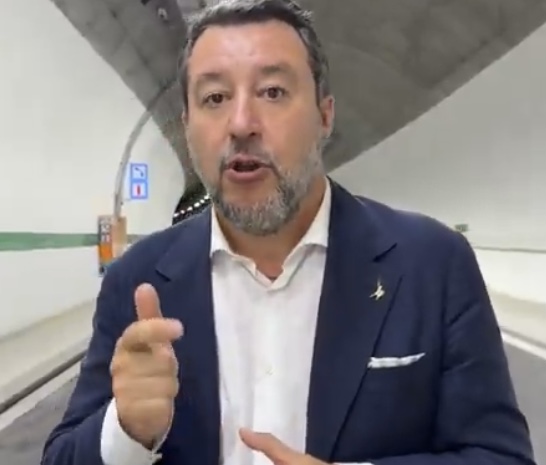 Matteo Salvini al Frejus