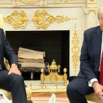 Il presidente Trump e il Segretario Generale della NATO, Mark Rutte