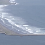 Alte onde sul mare del Giappone