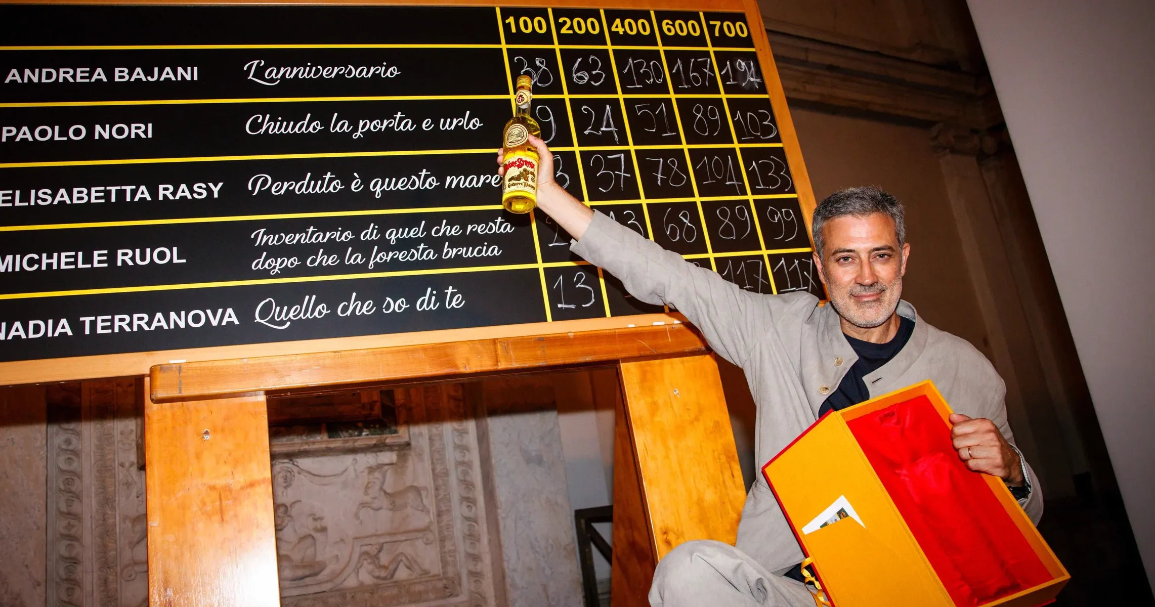 Il vincitore Premio Strega, Andrea Bajani