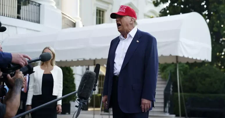 il presidente usa donald trump