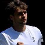 Flavio Cobolli al termine degli ottavi vinti contro Marin Cilic