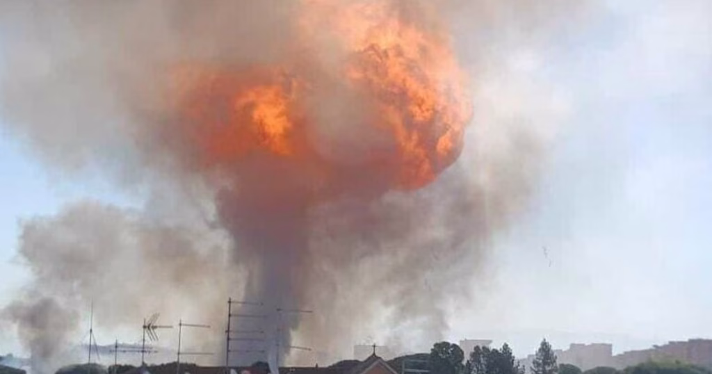 Esplosione del 4 luglio a Roma