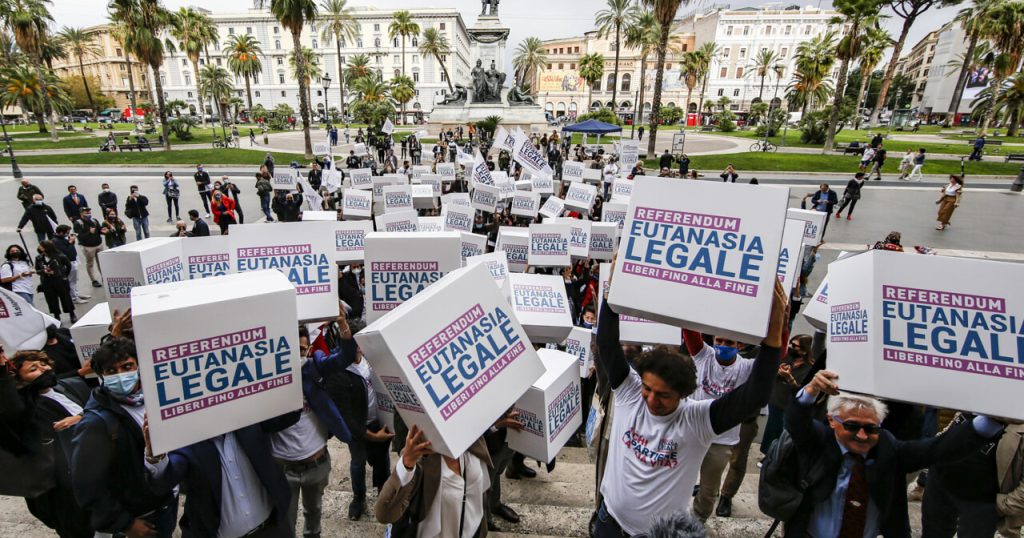 Manifestazione per il fine vita