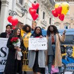 Manifestazione per lo ius scholae