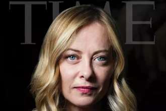 Giorgia meloni su copertina Time