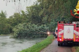 Maltempo nel milanese