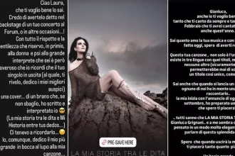 scontro social pausini-grignani