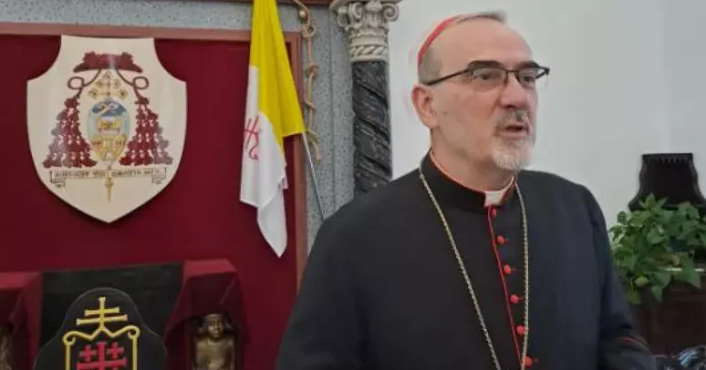 il cardinale Pierbattista Pizzaballa