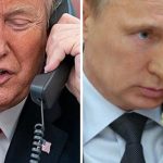 I presidenti Donald Trump e Vladimir Putin