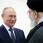 Putin e l'incontro con l’ayatollah Ali Khamenei (2022)