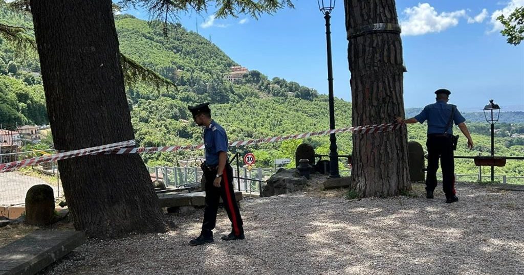 Rocca di Papa, la scena del crimine