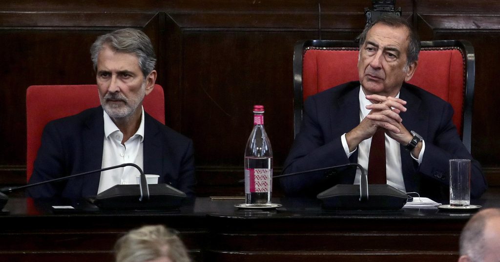 Il sindaco Beppe Sala e l'ex assessore Giancarlo Tancredi