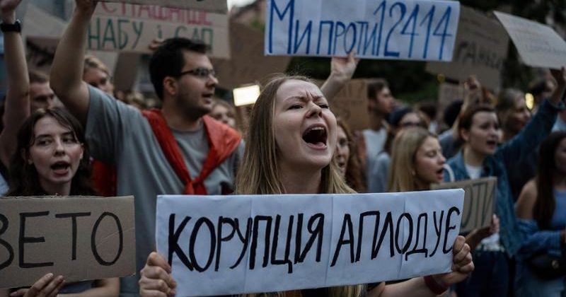 Le proteste in Ucraina