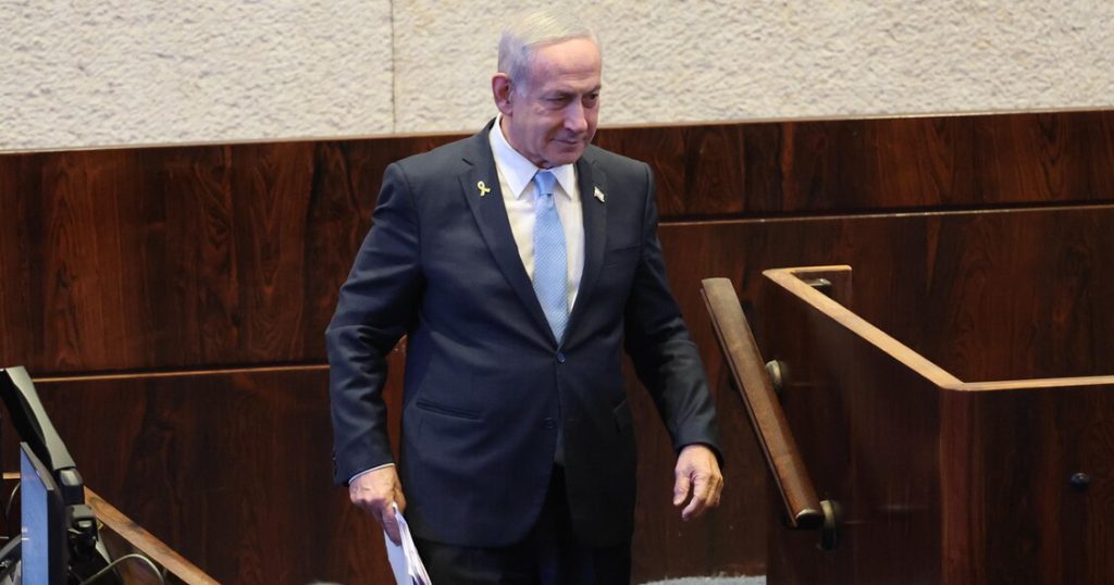 Il primo ministro di Israele, Benjamin Netanyahu
