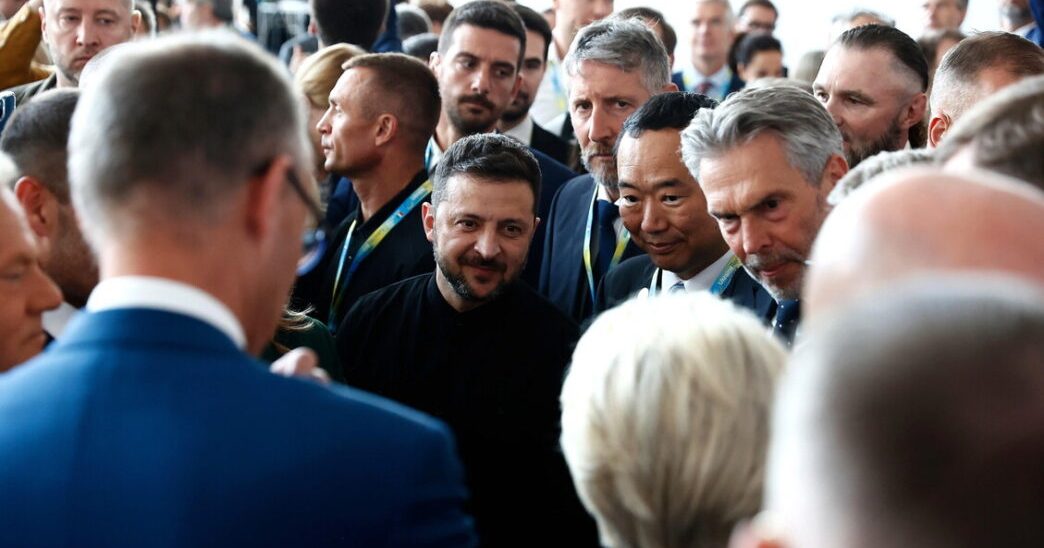 Zelensky apre la call della coalizione dei volenterosi
