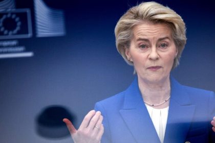 La presidente della Commissione europea, Ursula von der Leyen