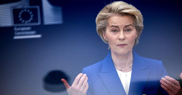 La presidente della Commissione europea, Ursula von der Leyen