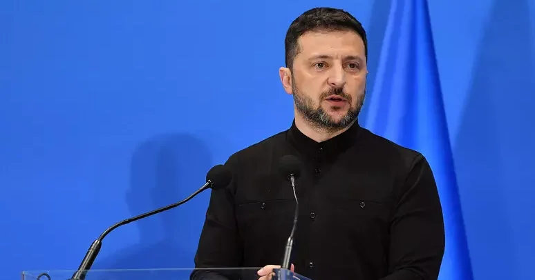Il presidente ucraino Volodymyr Zelensky