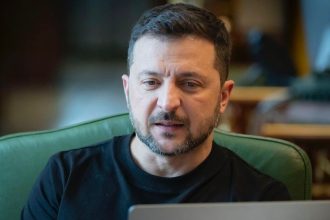 Il presidente ucraino Volodymyr Zelensky