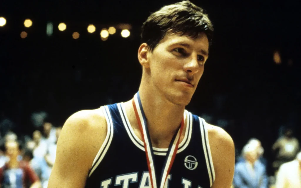 Marco Bonamico, argento a Mosca con la Nazionale di basket