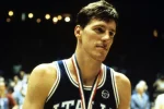 Marco Bonamico, argento a Mosca con la Nazionale di basket