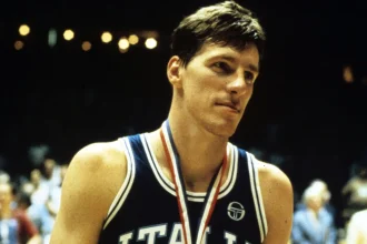 Marco Bonamico, argento a Mosca con la Nazionale di basket