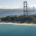 Ponte Stretto Messina render