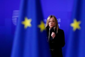La premier Giorgia Meloni