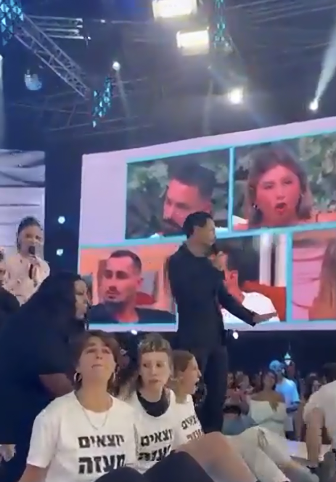 Il programma tv interrotto a Tel Aviv