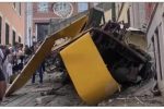 Ogni vagone della funicolare di Lisbona porta 42 persone