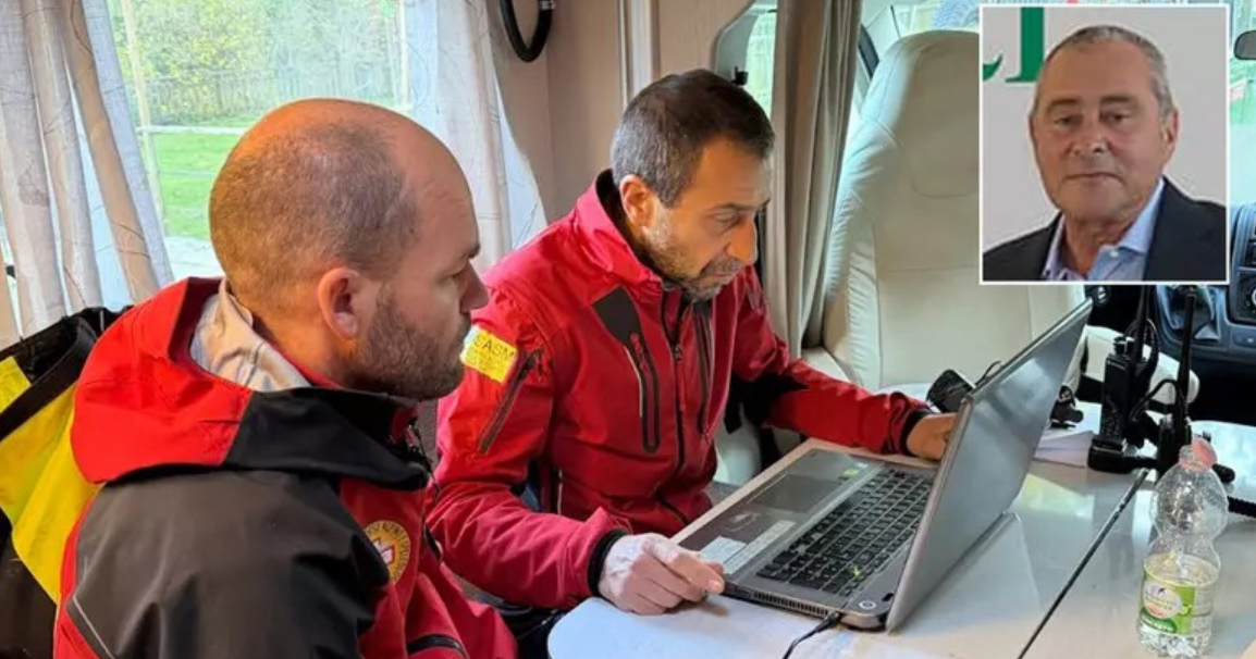 Elicottero precipitato, individuati i corpi dei due imprenditori