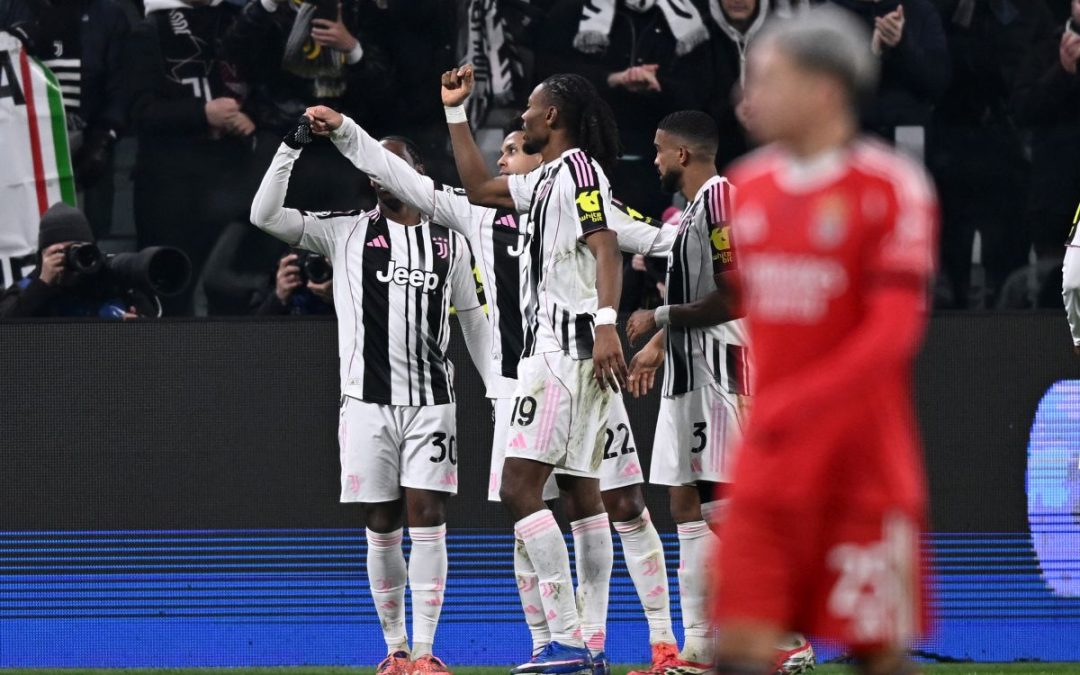 La Juve regola il Benfica grazie a McKennie e Thuram e si assicura i playoff