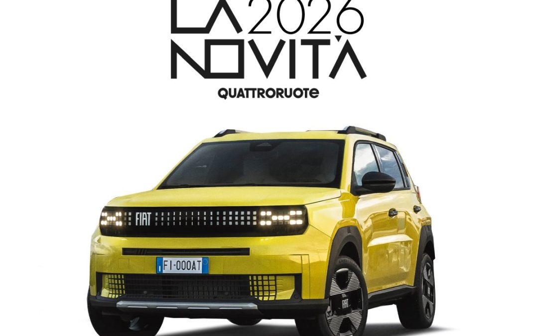 Fiat Grande Panda eletta “Novità dell’Anno 2026” dai lettori di Quattroruote