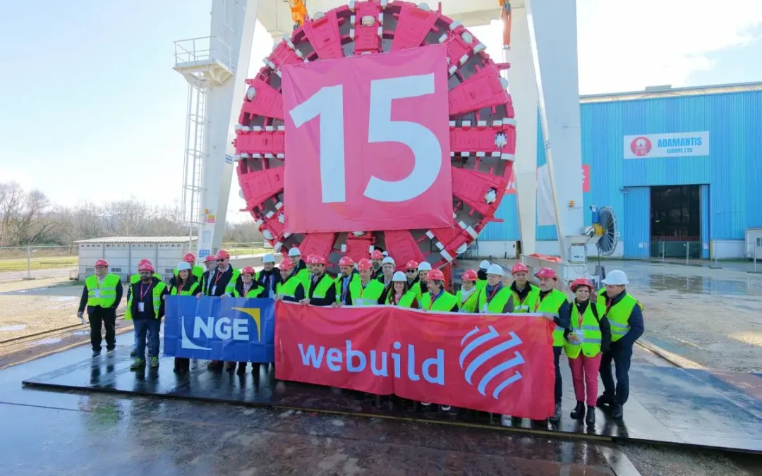 Webuild, pronta la TBM rigenerata per il Grand Paris Express in Francia