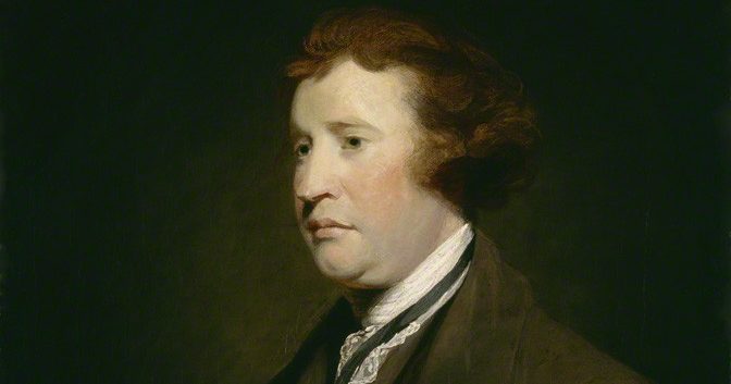 NPG 655; Edmund Burke studio of Sir Joshua Reynolds