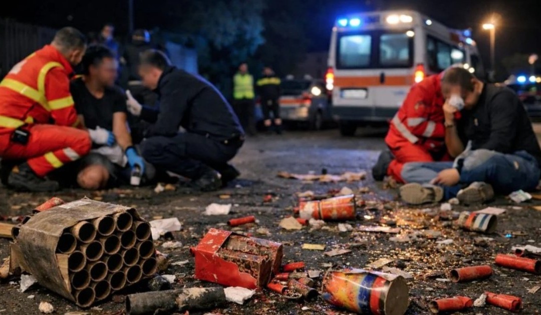 Botti di Capodanno, un morto e 238 feriti: 68 sono minorenni