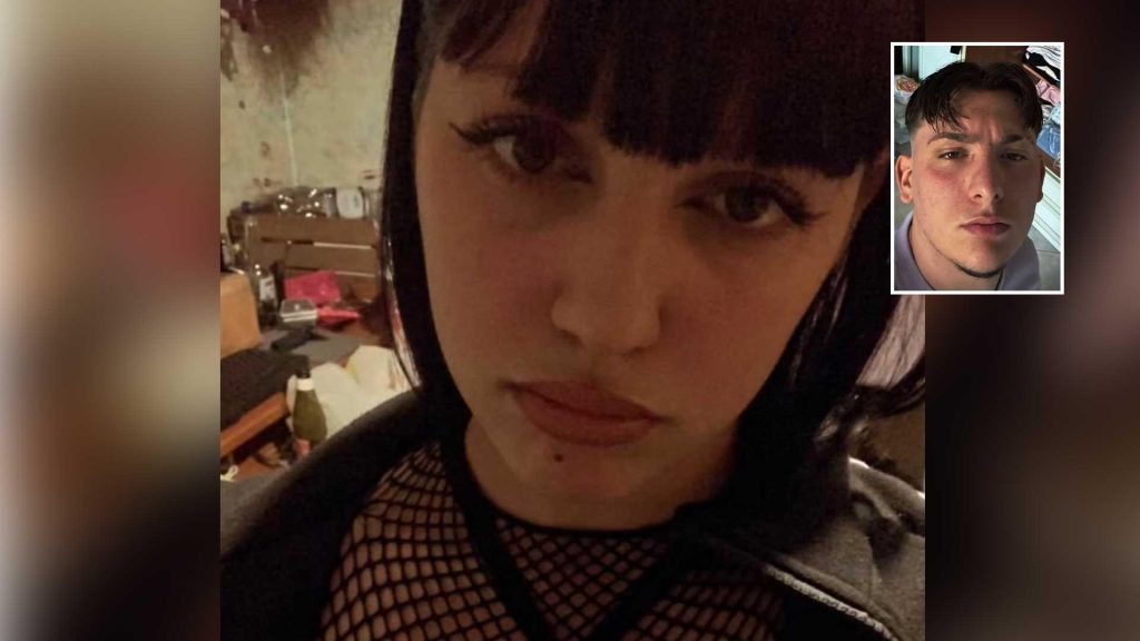 Zoe Trinchero e, nella foto piccola, Alex Manna