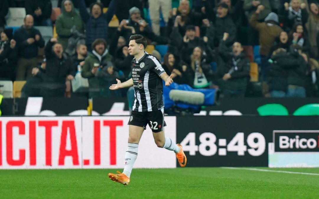 La Roma frena e perde il quarto posto, l’Udinese vince 1-0