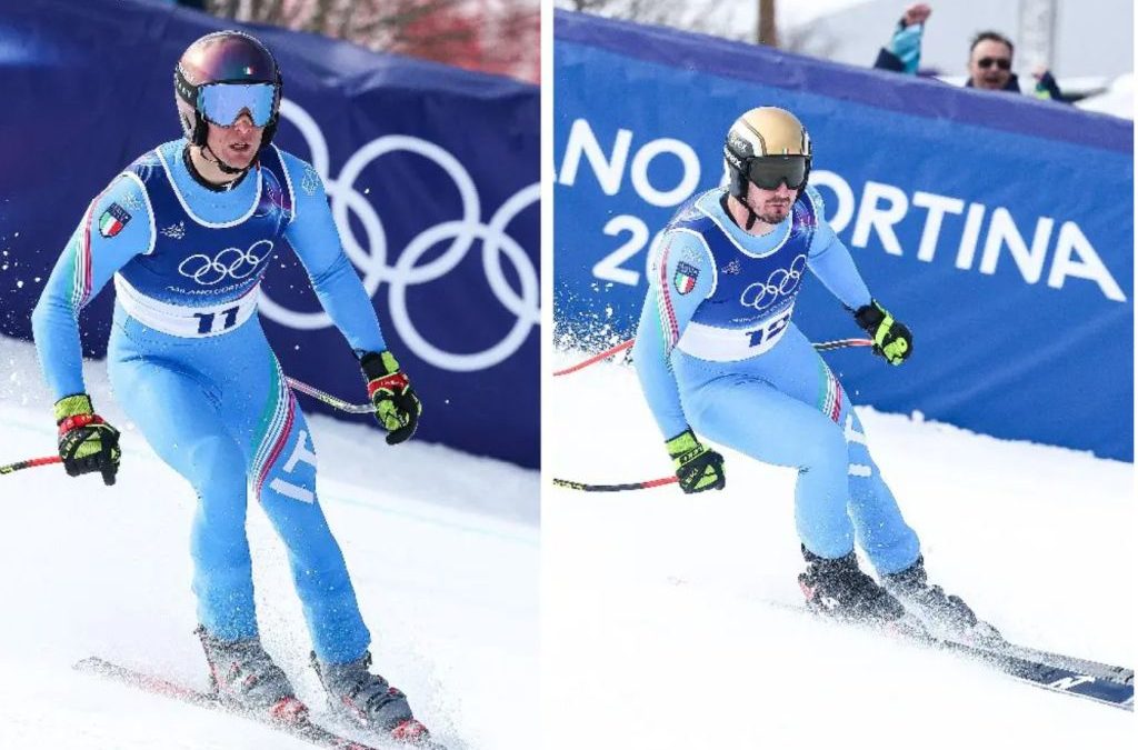A Milano-Cortina argento Franzoni e bronzo Paris, prime medaglie Italia in discesa