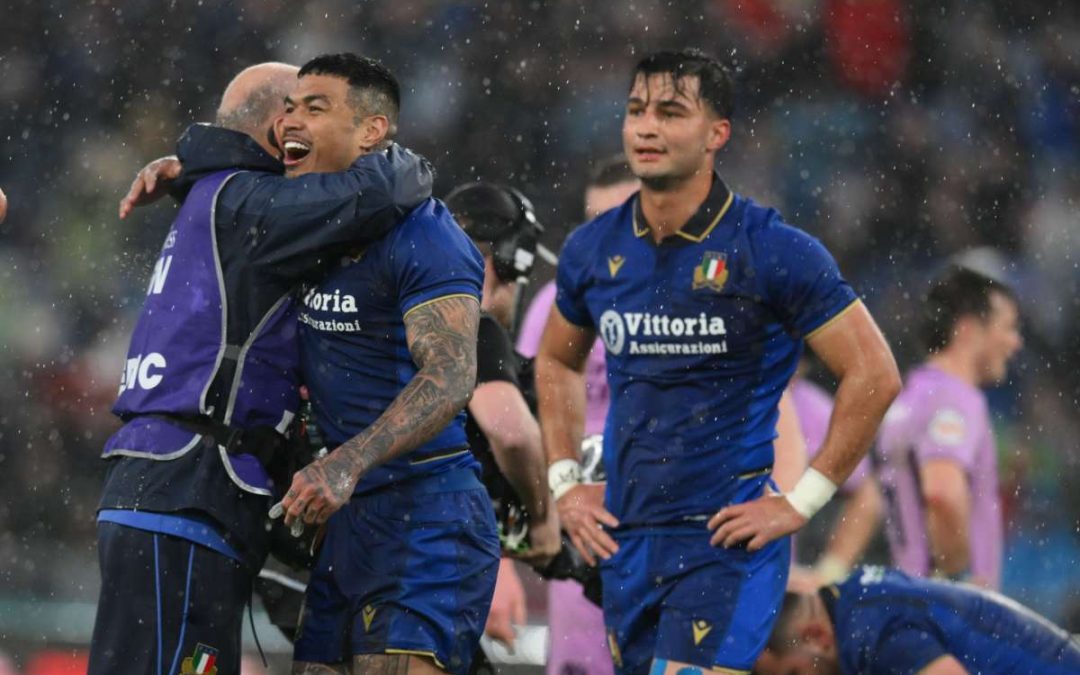 Italrugby subito ok nel Sei Nazioni, Scozia battuta per 18-15