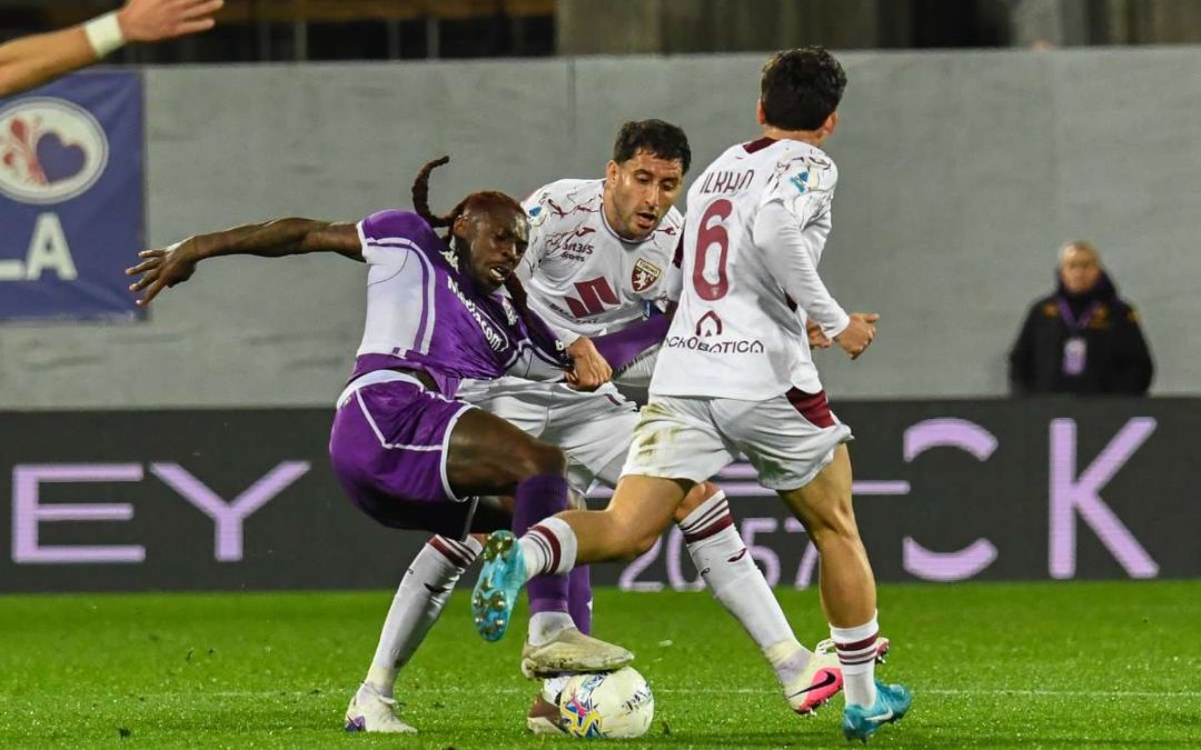 Maripan gela la Fiorentina, il Toro pareggia 2-2 in extremis