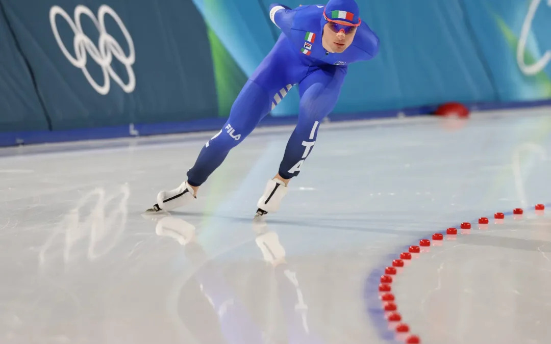 Lorello bronzo nei 5000 uomini di pattinaggio velocità