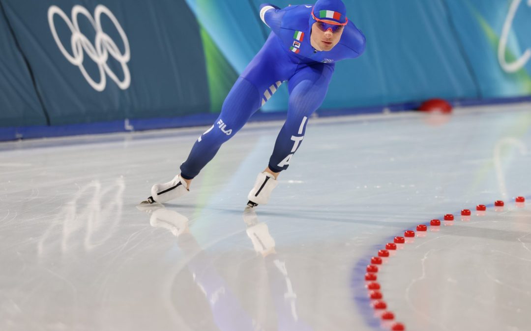 Pattinaggio di velocità, splendido Lorello: è bronzo nei 5000 metri. Quarto Ghiotto