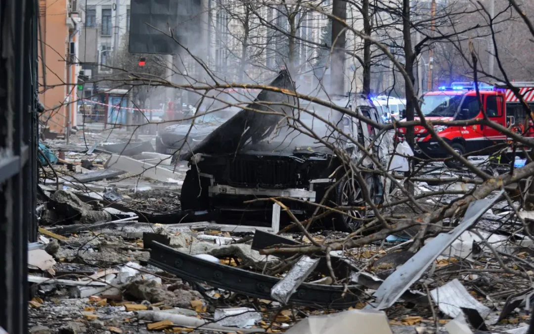 Ucraina, drone russo colpisce un bus: 12 morti e 7 feriti
