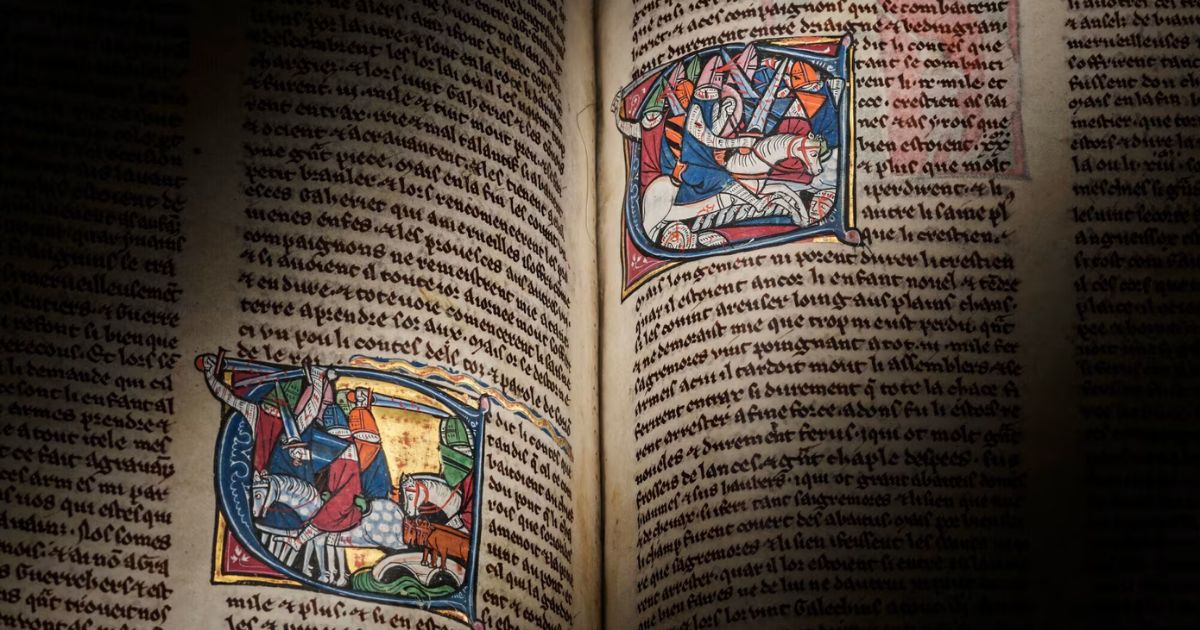 Re Artù manoscritto