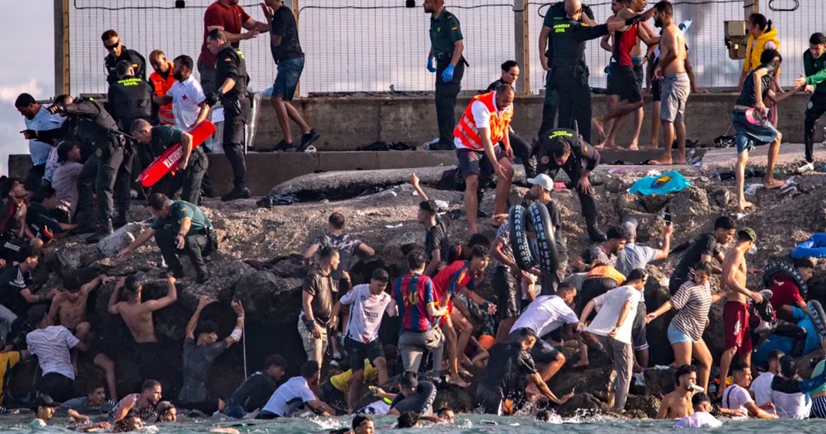 Ceuta migranti Meloni
