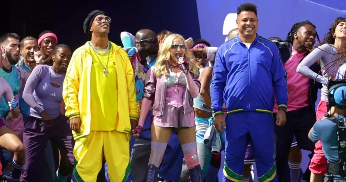 Madonna, Ronaldo e Ronaldinho